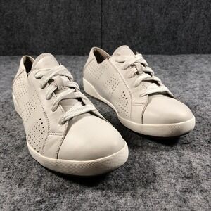 Dansko Shoes Womens Size 11 Gray  Leather Perforated Lace Up Comfort 4711610361